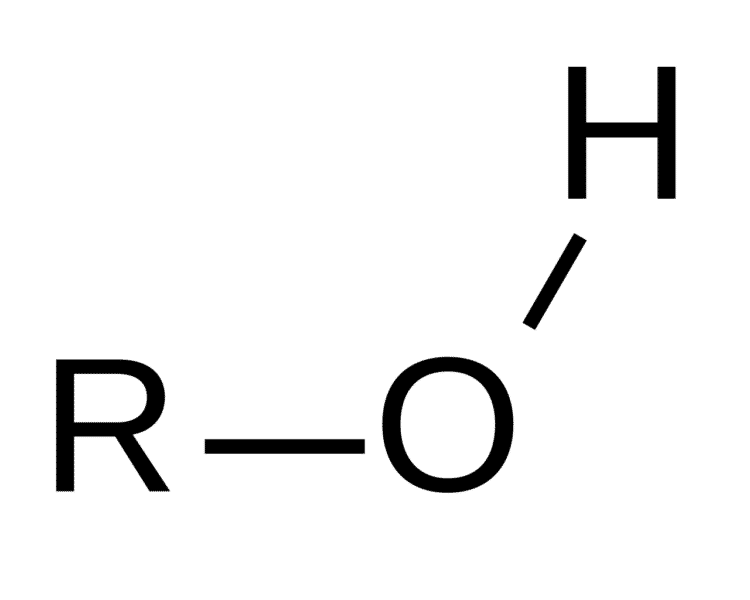 Groupe hydroxyde caractéristique de la fonction alcool